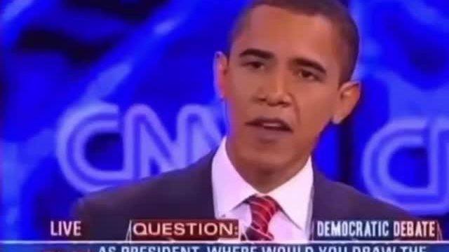 And there it is ladies and gentlemen…Barack Hussein Obama standing side by side with Hillary Rodman Clinton, during the 2008 Democrat primary debate, chastising the Bush administration for allowing “5 million undocumented workers” into the United States of America.