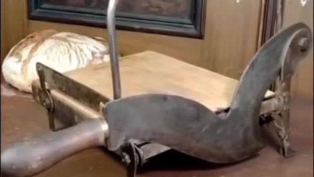 Something simply incredible from the distant past.  This time we have before us a slice of bread from the 1900s.