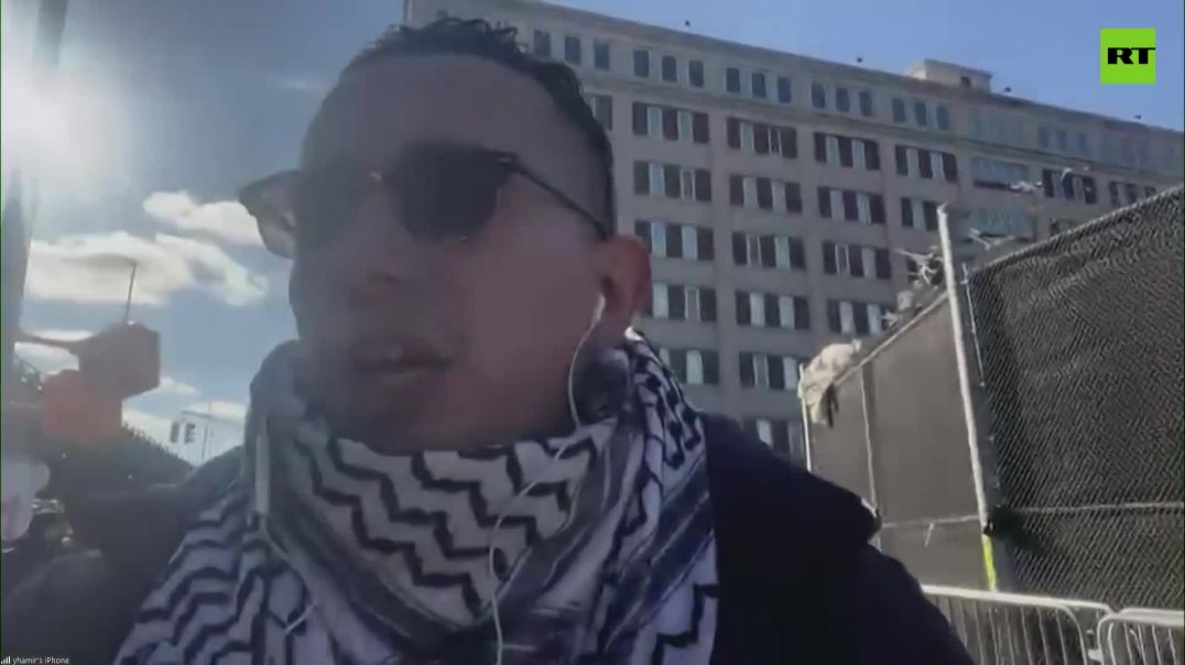 'US is now acting like a rogue state'   Colombian-American activist Yhamir Chabur speaking from the detention facility where Maduro is being held