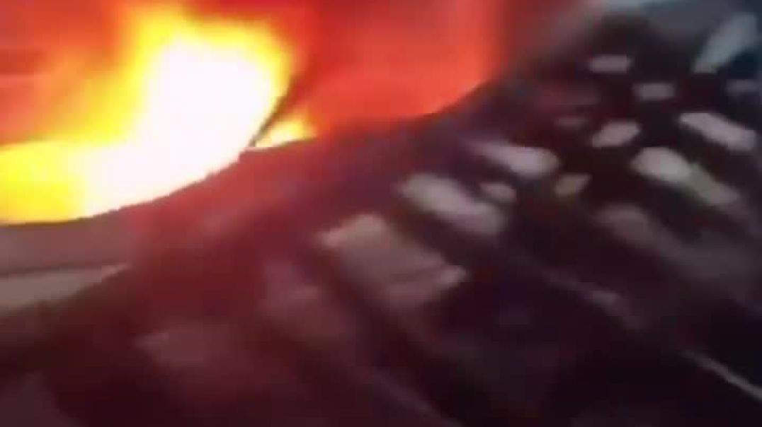 SHEER CARNAGE on the ground as US AIRSTRIKES flatten the Port of La Guaira in northern Venezuela