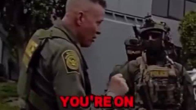 🔥HELL YEAH! Footage of Border Patrol Chief Greg Bovino rallying his men in Los Angeles during the riots has surfaced