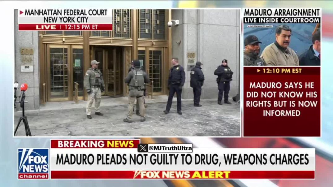 Nicolas Maduro Pleads NOT GUILTY to Drug and Weapons Charges, says that he’s a sweet innocent man