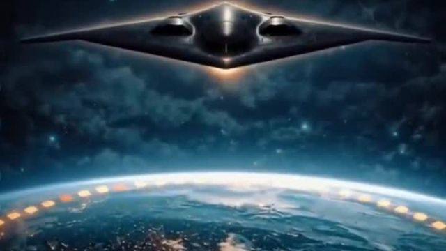 B2 Spirit, largest then a football field, stealth and undetectable…
