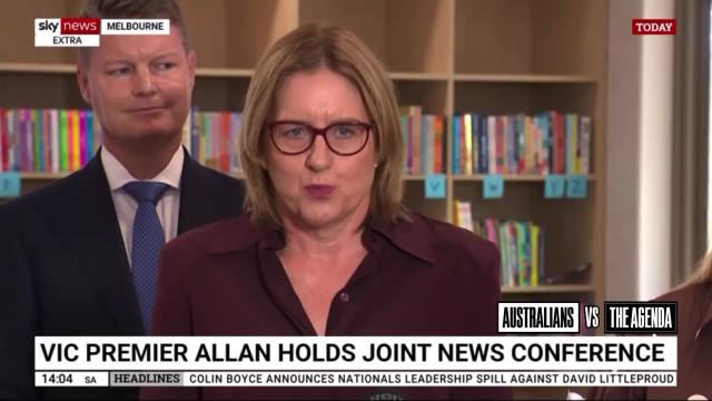 Victorian Premier Jacinta Allan says the state experiencing heavy rain followed closely by extreme heat proves that climate change is real, adding that the government needs to spend more money on renewable energy because it will help lower household power bills.