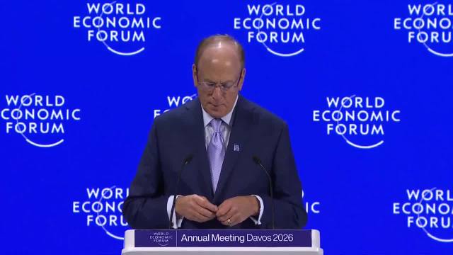 At Davos, WEF co-chair and BlackRock CEO Larry Fink openly acknowledges that global 