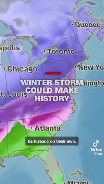 🚨  THEY WANT YOU TO BELIEVE THIS IS JUST “NATURAL WEATHER” - BUT THIS ICE STORM IS THREE DISASTERS STACKED ON TOP OF EACH OTHER - “A DEADLY DISASTER FOR DAYS”  This isn’t one storm. It’s ICE + SNOW + ARCTIC COLD hitting at the same time.  ICE: An inch or more of solid ice - a