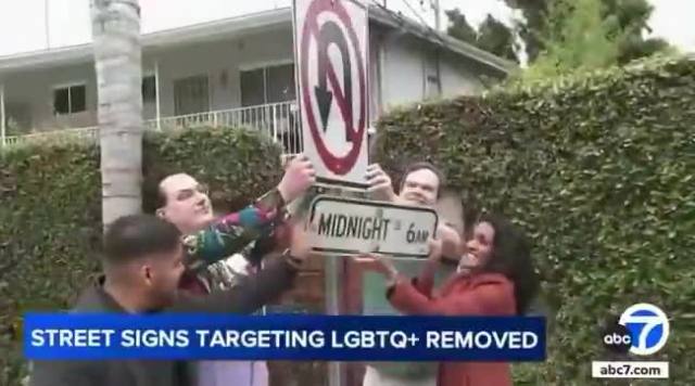 🚨 BREAKING: Los Angeles reportedly removed U-turn signs after complaints they were offensive—welcome to clown world.