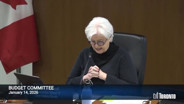Toronto city council meeting begins with a 