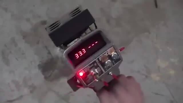 Finally the laser gun we’ve been promised by the movies since the 1960s here. Now all they need to do is add a small particle accelerator to it and we will have a real Star Wars blaster!