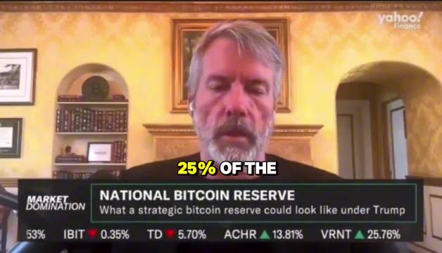 In December 2024, Saylor floated a radical idea: America could rug pull BRICS by selling all of its gold and buying 5 million Bitcoin, effectively demonetizing gold. In 2025, US gold holdings surged in value by nearly half a trillion dollars.