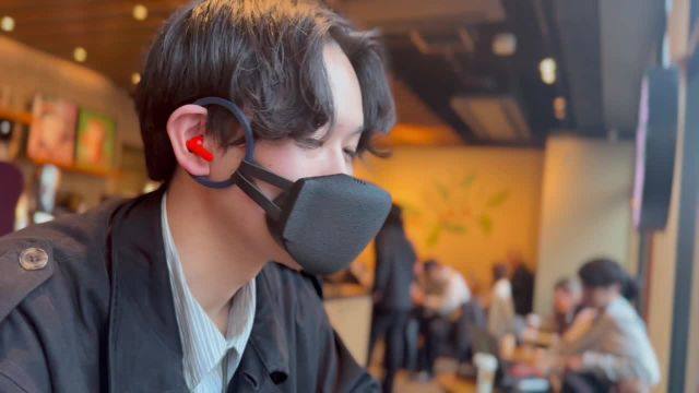 📍Startup Verne Technologies has released a muzzle concept with active noise cancellation for calls in public places.