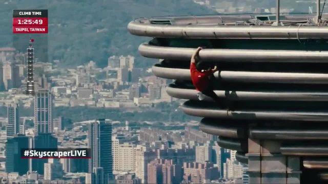 Alex Honnold does it — Taipei 101 is ascended  No equipment, no safety ropes just pure human strength and endurance  Alex also described his compensation as ‘embarrassingly small amount’