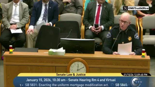 HOLEE SHIZZLES…‼️  #[304]: Washington State Sheriff Sends WARNING to Democrats trying to pass a Bill that gives an unelected board the unprecedented power to unseat Constitutionally elected Sheriffs if they don’t like them