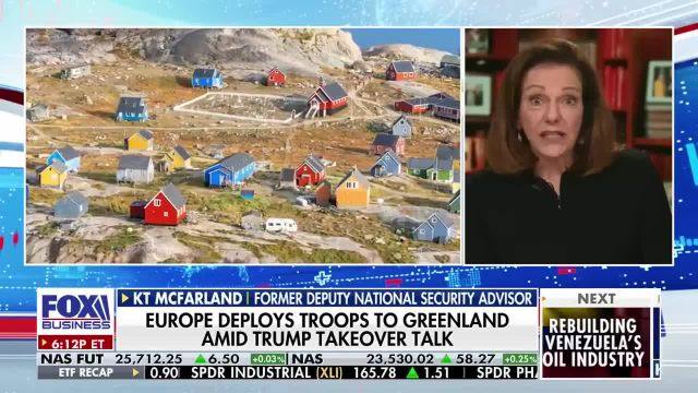 We’ve been trying to buy Greenland since ABRAHAM LINCOLN — ex-National Security official K. T. McFarland