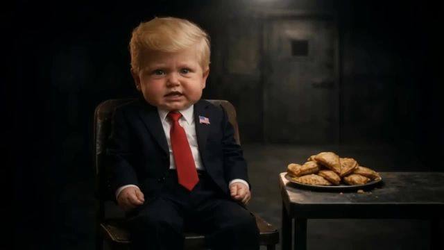 Baby Trump Invades Venezuela and Captures Baby Maduro!  😇