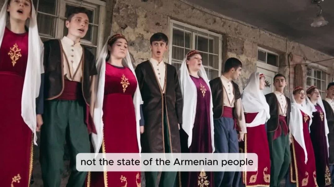 Armenian Prime Minister Pashinyan, and his government coalition, have just completed a reform of the Armenian Constitution, that removes references to the Armenian People. You cannot make it up