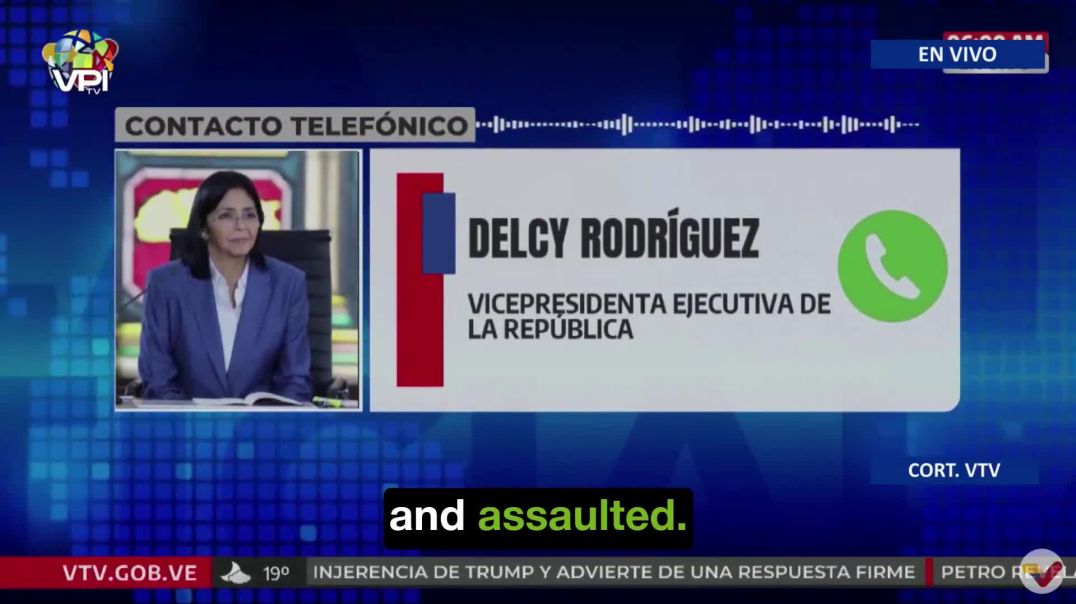 ❗️'We DEMAND Trump’s govt provide IMMEDIATE PROOF OF LIFE of Maduro and 1st Lady'  'We are UNAWARE of their whereabouts'  Venezuelan Vice Prez Delcy Rodriguez in official statement