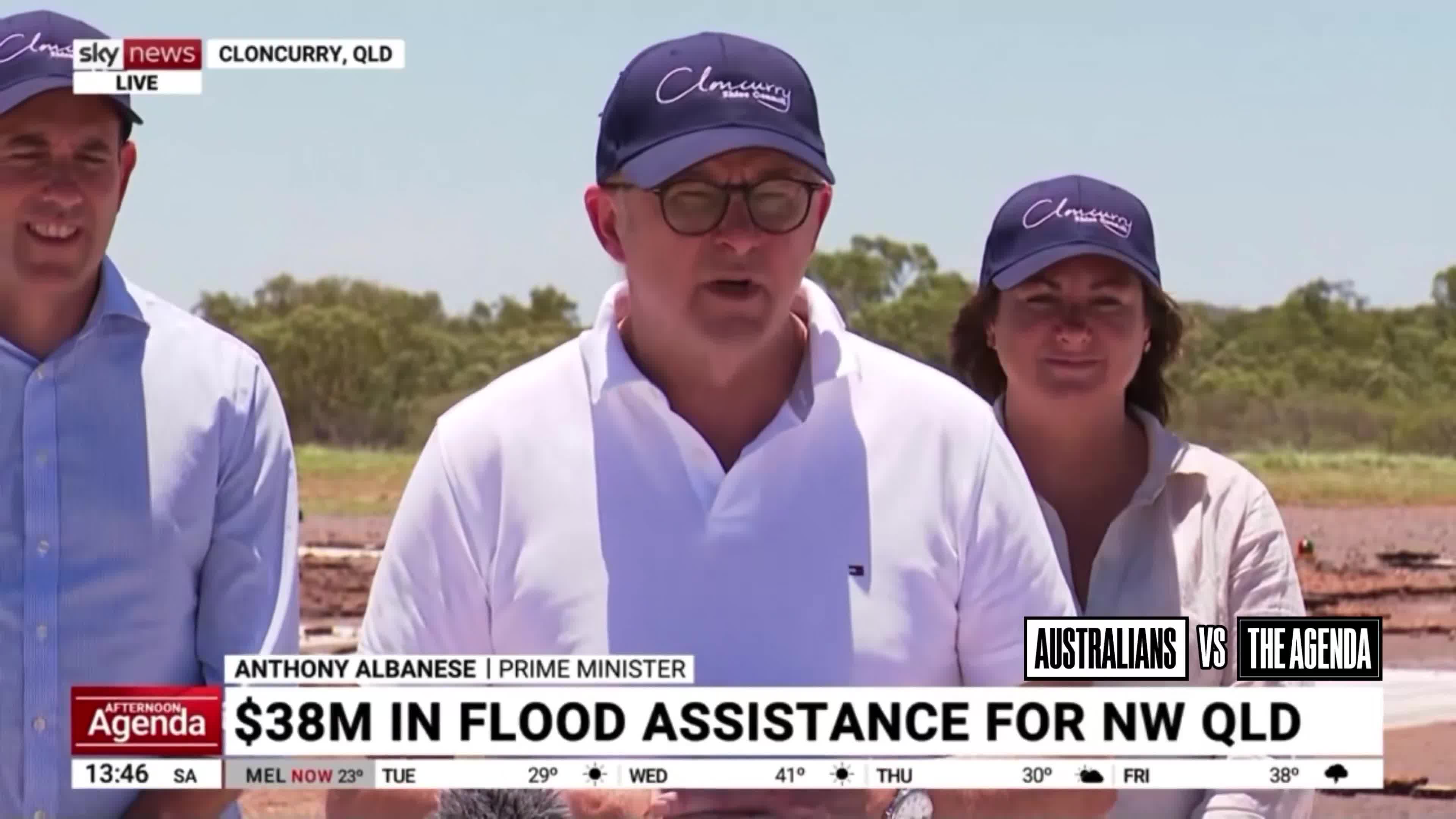 Prime Minister Anthony Albanese stumbled over his words while attempting to say the government would take strong action against “hate preachers,” instead saying hate speech. He is coming for our free speech rights.