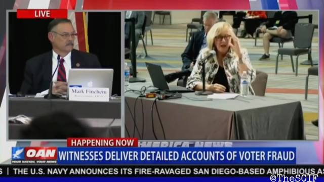 Election officials in Arizona during the 2020 election  recounts how signatures on thousands of mail-in ballots were flagged by the election software itself as fraudulent and 