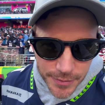 Seahawks faithful Chris Pratt shares a message with fans ahead of #SuperBowlLX