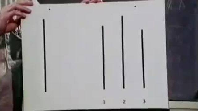 The Asch conformity experiments, initially conducted in the 1950s, showcased the extent to which people were willing to overlook the evidence of their own eyes and give incorrect answers in a basic visual test in order to conform with the rest of a group.