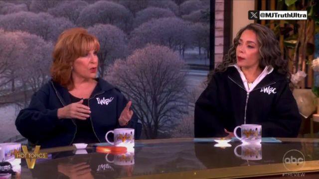 PANNNNIICCCCCCCC‼️  The ladies on The View say maybe not everyone in the Epstein Files is guilty after realizing their names are in the Epstein Files