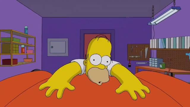 ‘THE SIMPSONS’ has released a couch gag that finally shows the aftermath of Marge hitting Homer with her car in the intro.