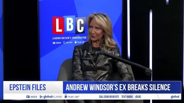‘I don’t even think Jeffrey Epstein’s dead' — Prince Andrew's ex Lady Hervey to LBC