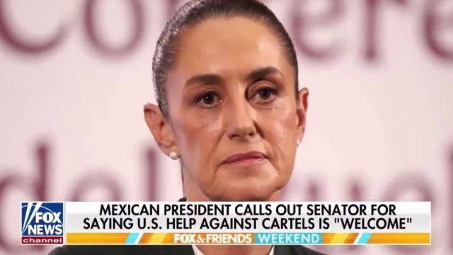🚨 BREAKING: Footage is resurfacing of a Mexican Senator blowing the whistle that President Sheinbaum is OWNED by the cartels as they terrorize civilians