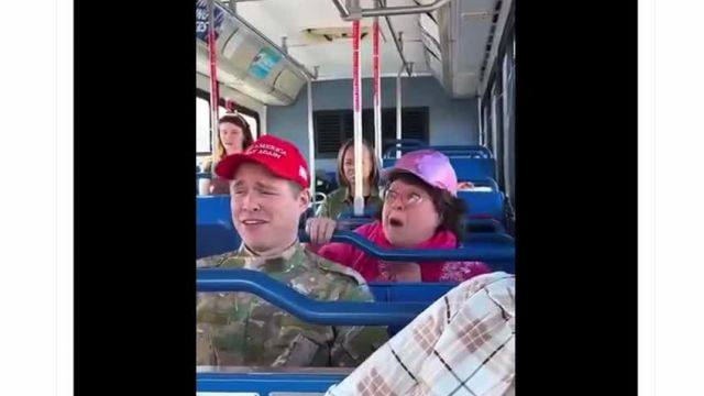 This young man trying not to laugh has me rolling 😂