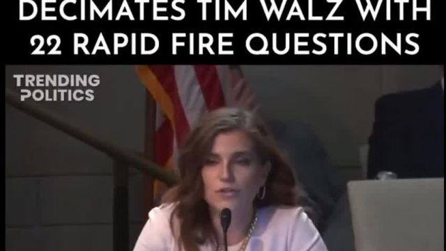 Tim Walz looked like he wanted to disappear.!!!