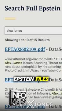 BUSTED! Alex Jones Appears In The Epstein Files More Than Previously Believed...