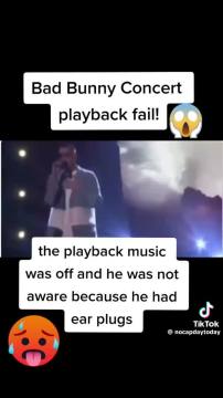 Bad bunny without auto tune is just BAD…..