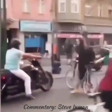 Stop blocking traffic.