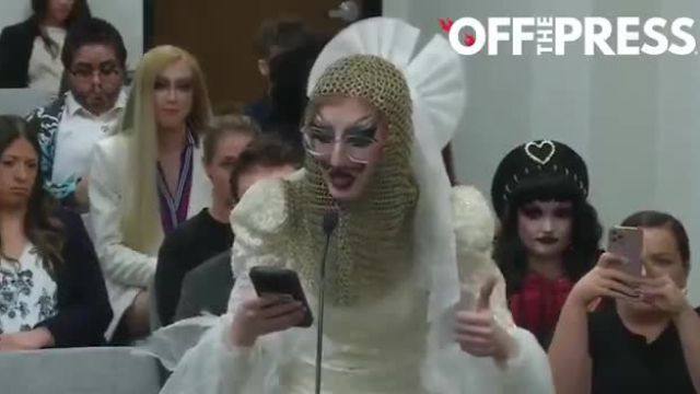 Meanwhile in Arizona…  Drag queens are urging lawmakers not to pass a bill that would ban minors from their shows.  This tells you what they’re really after. It is not about their “rights”, it’s about their access to children.