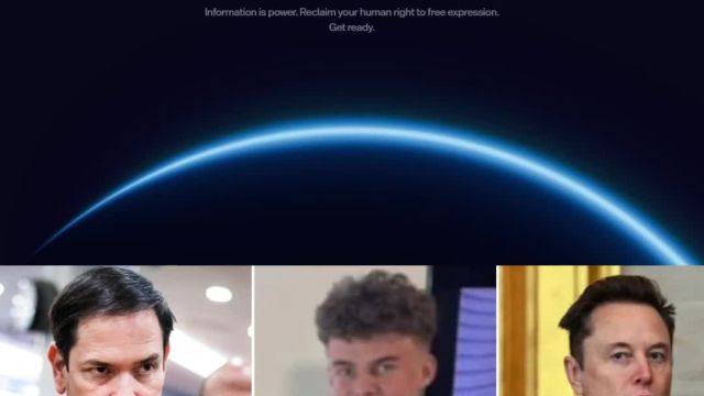 🚨 WOW! President Trump and Marco Rubio's State Department is creating a portal for people in places like the European Union to BYPASS censorship laws — with the help of Elon Musk's DOGE genius, "Big Balls" Edward Coristine