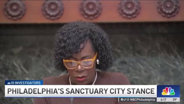 HAHAHAHAHAHAHA Philly Mayor Cherelle Parker glitches on live tv when asked 