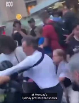 A new video obtained by ABC NEWS Verify shows the full minute leading up to a man in a white business shirt being punched several times by NSW Police at Monday night’s protest against Israeli President Isaac Herzog.