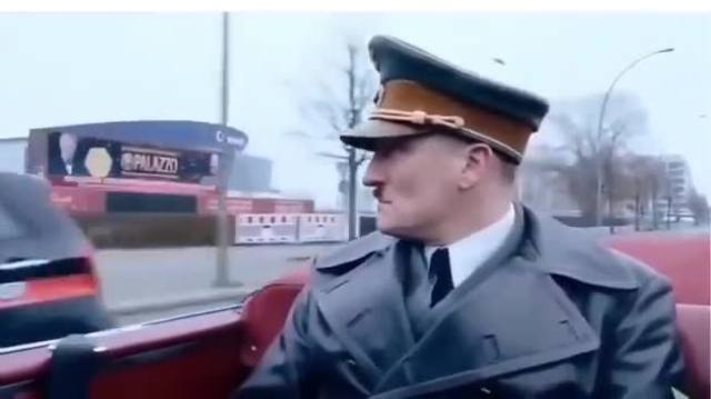 When Oliver Masucci disguised himself as Hitler and recorded real, unscripted interactions in public...