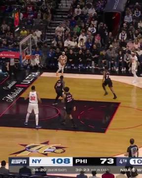 JOSE ALVARADO WITH EIGHT THREES OFF THE BENCH 😳 Knicks new addition fitting in nicely 🔥