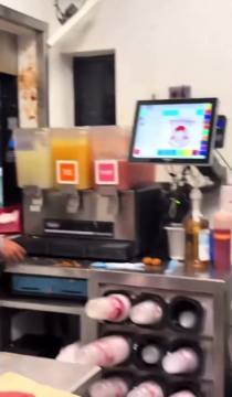 Meanwhile at a Wendy's drive-thru…