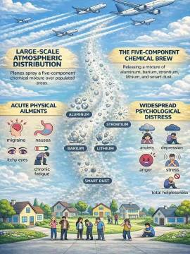 Yet people are still wondering why they never see the Sun or blue skies anymore, feel tired, drained & chronically fatigued all the time.   Natural sunlight is absolutely essential for the human nervous system & it’s being stolen from you.