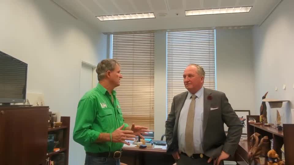 Farmer Wade and Barnaby - same page against Net Zero - 30/7/2025