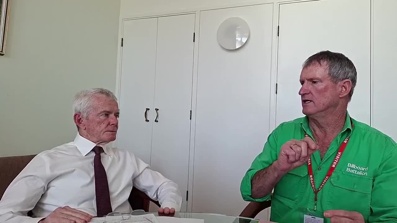 Farmer Wade interviews One Nation Senator Malcolm Roberts - 2/9/2025