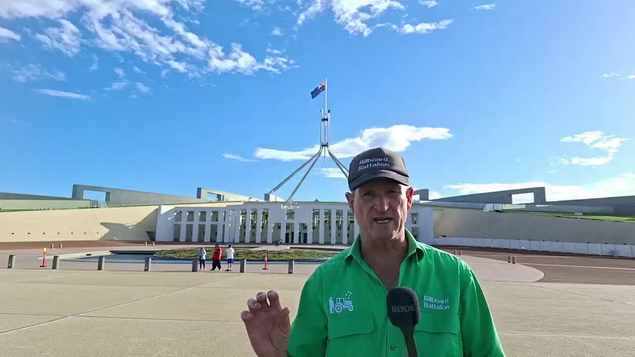Our last day in Canberra, as Canada is shooting farm animals - 7/11/2025