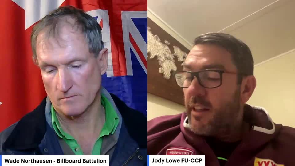 Farmer Wade interviewing Jody Lowe regarding the upcoming Canberra event - 1/7/2025