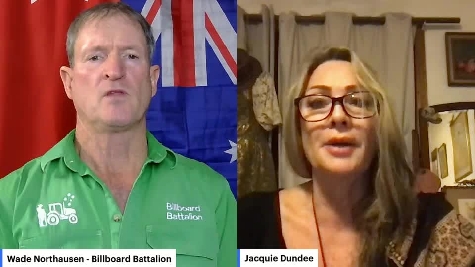 Farmer Wade interviewing Jacquie Dundee and Mark McFarlane - 3/7/2025